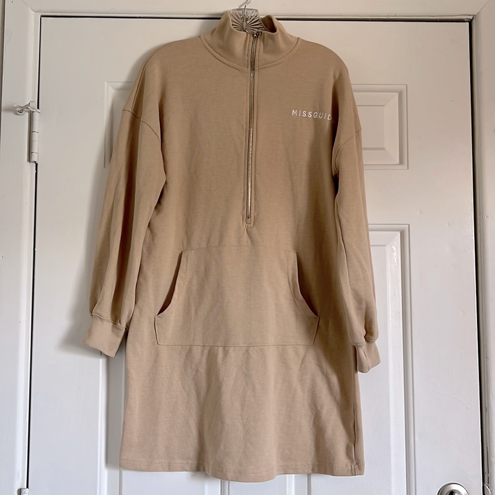 MISSGUIDED TALL • Long Sleeve Zipper Mock neck Sweater Size 0X plus size